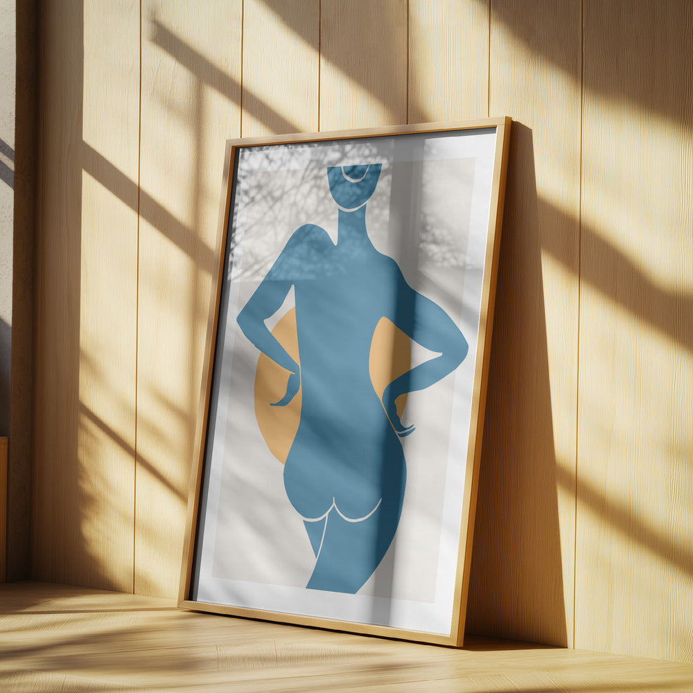 Blå kvinna | Poster