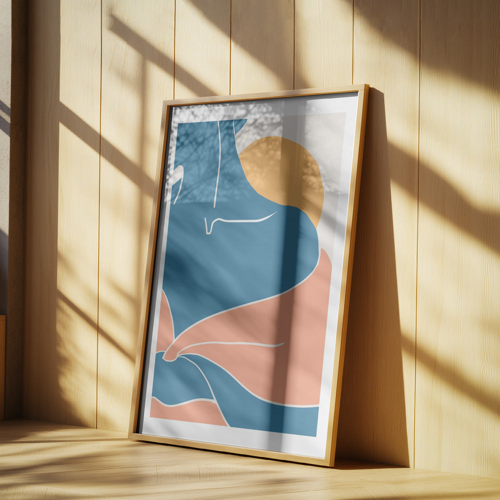 Blå axel | Poster