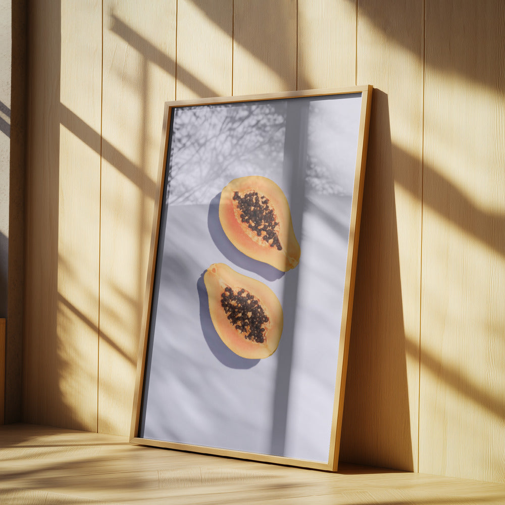 Papaya_2 | Plakater - Kunsttryk