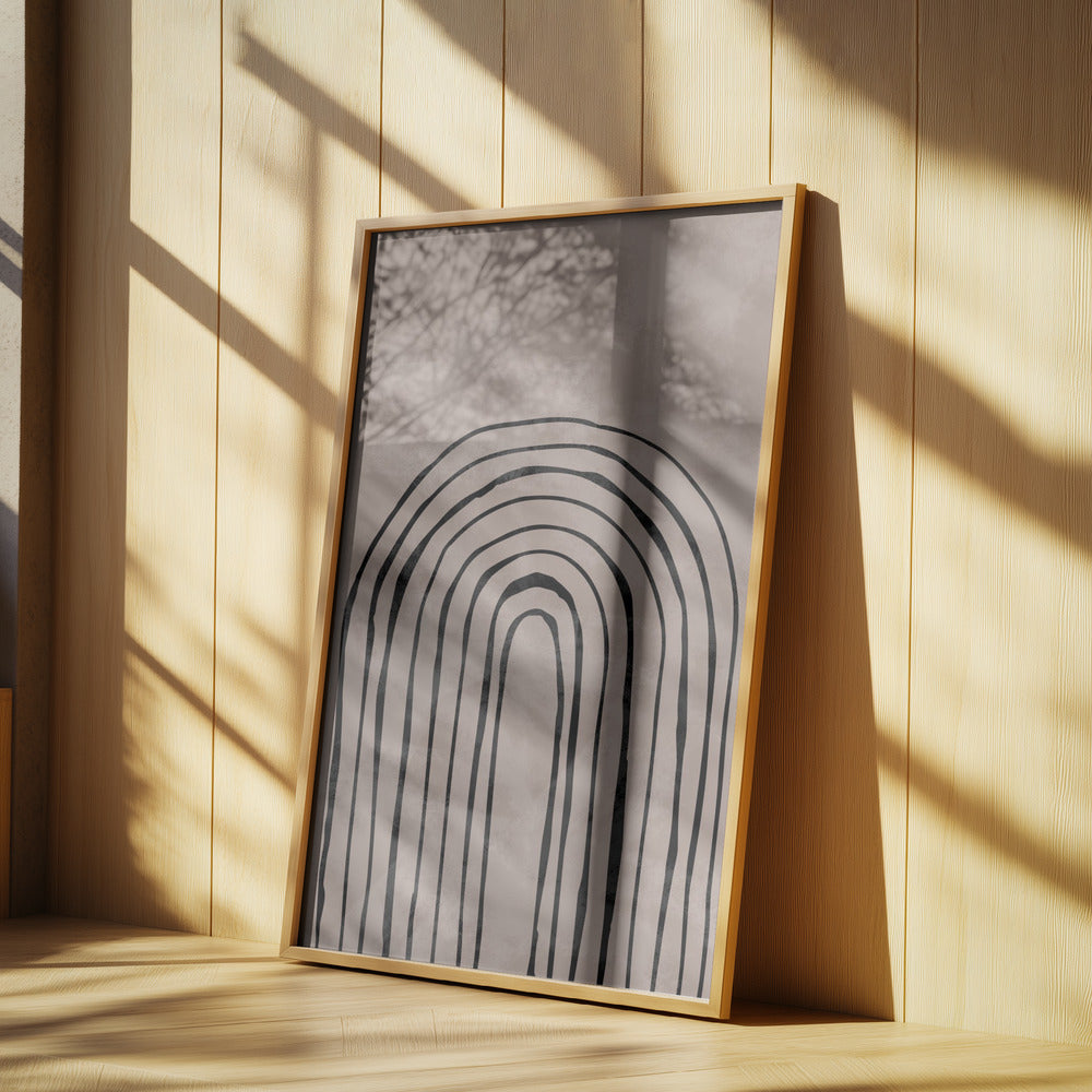 Arch_one way_004_black | Poster