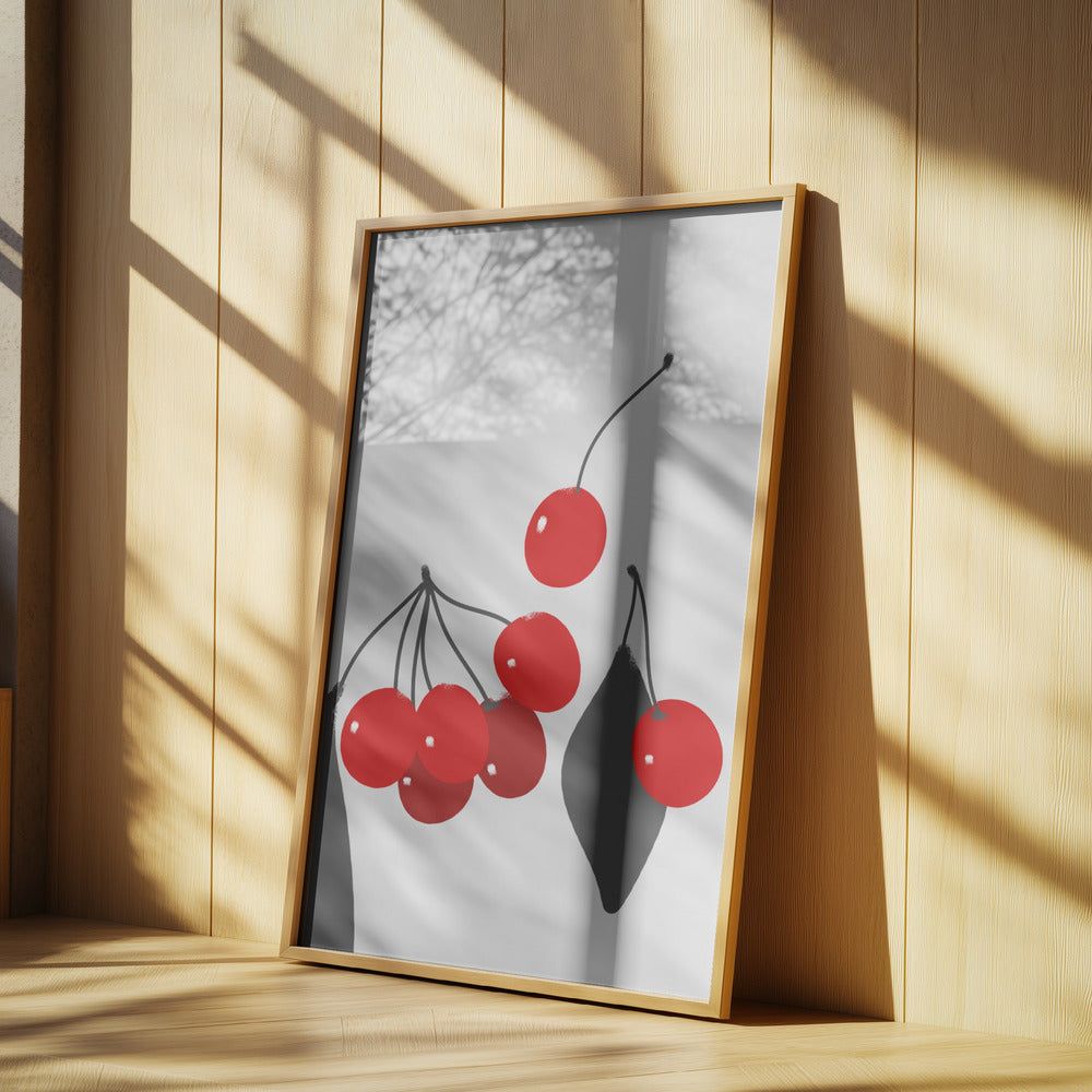 Kirsebær | Plakater - Kunsttrykk