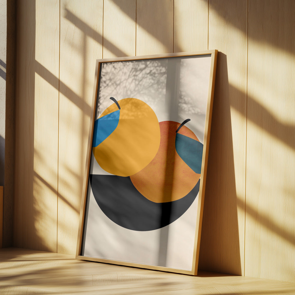 Två apelsiner | Poster