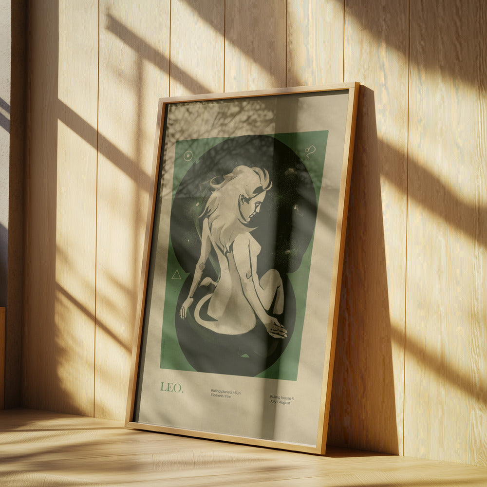 Lejontryck | Poster