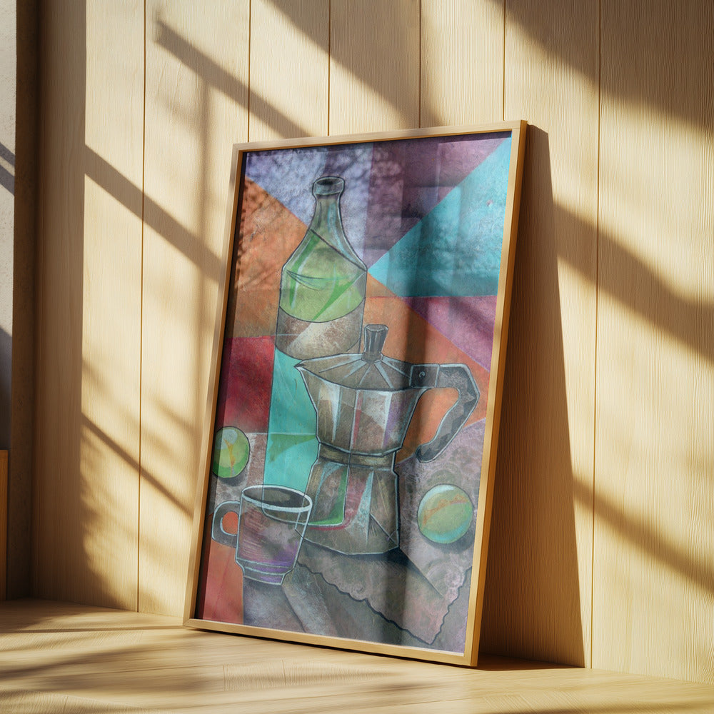 Stilleben med kaffekanna | Poster