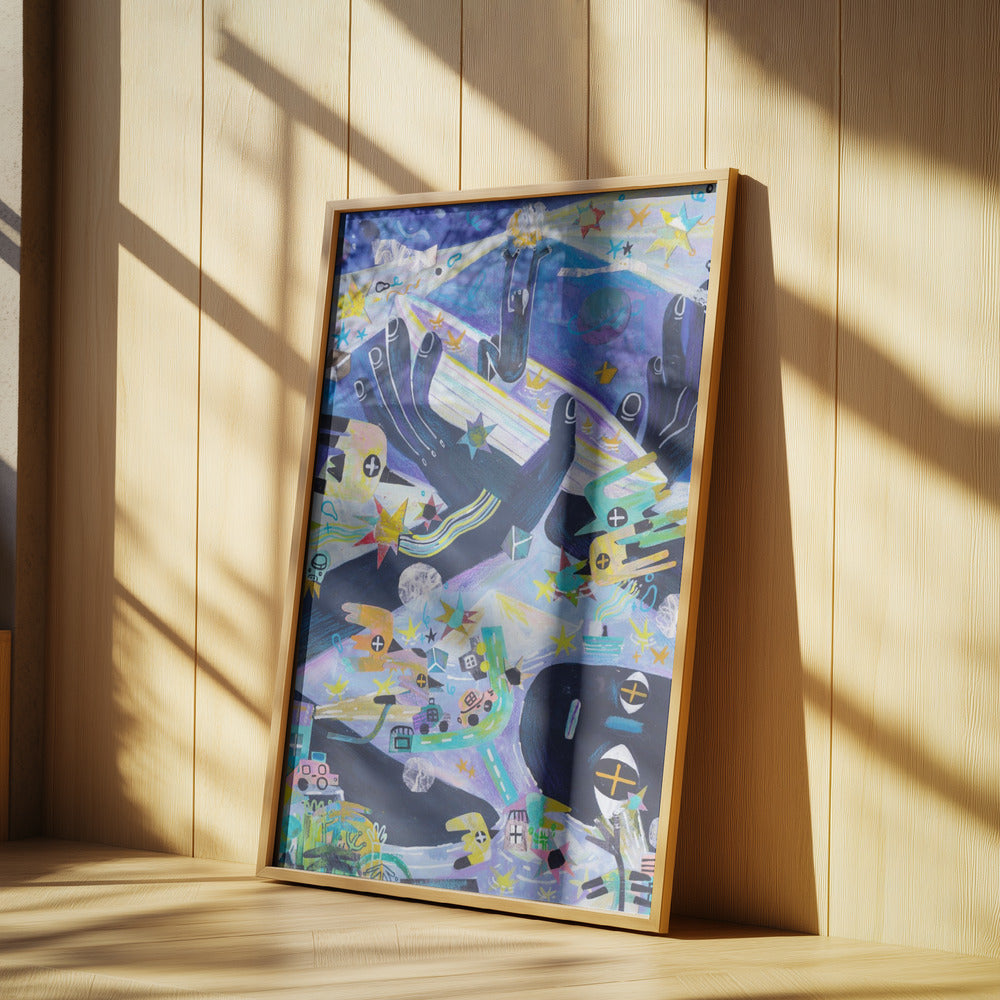 Tidvatten på kvällen | Poster