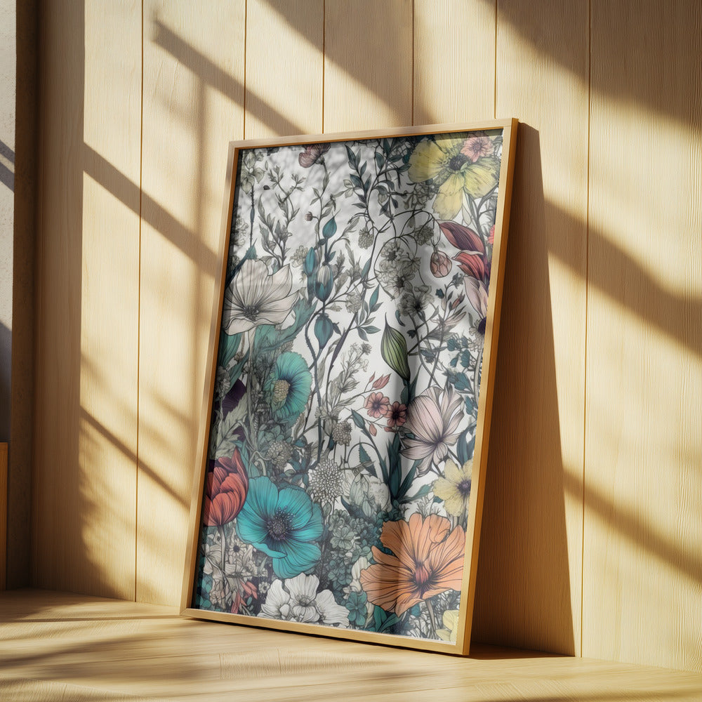 Ängsblommor 12 | Poster