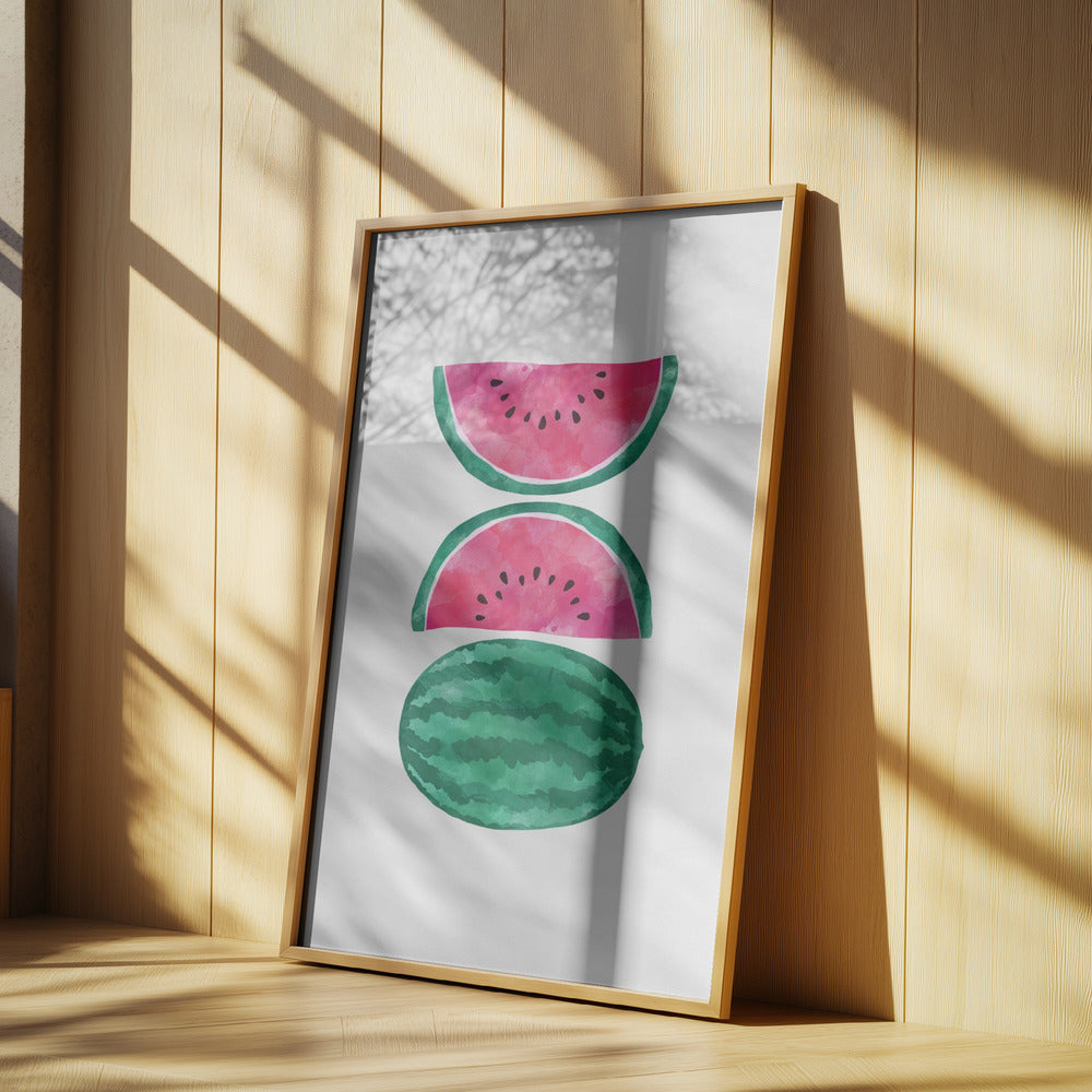 Wassermelonen | Poster - Kunstdruck