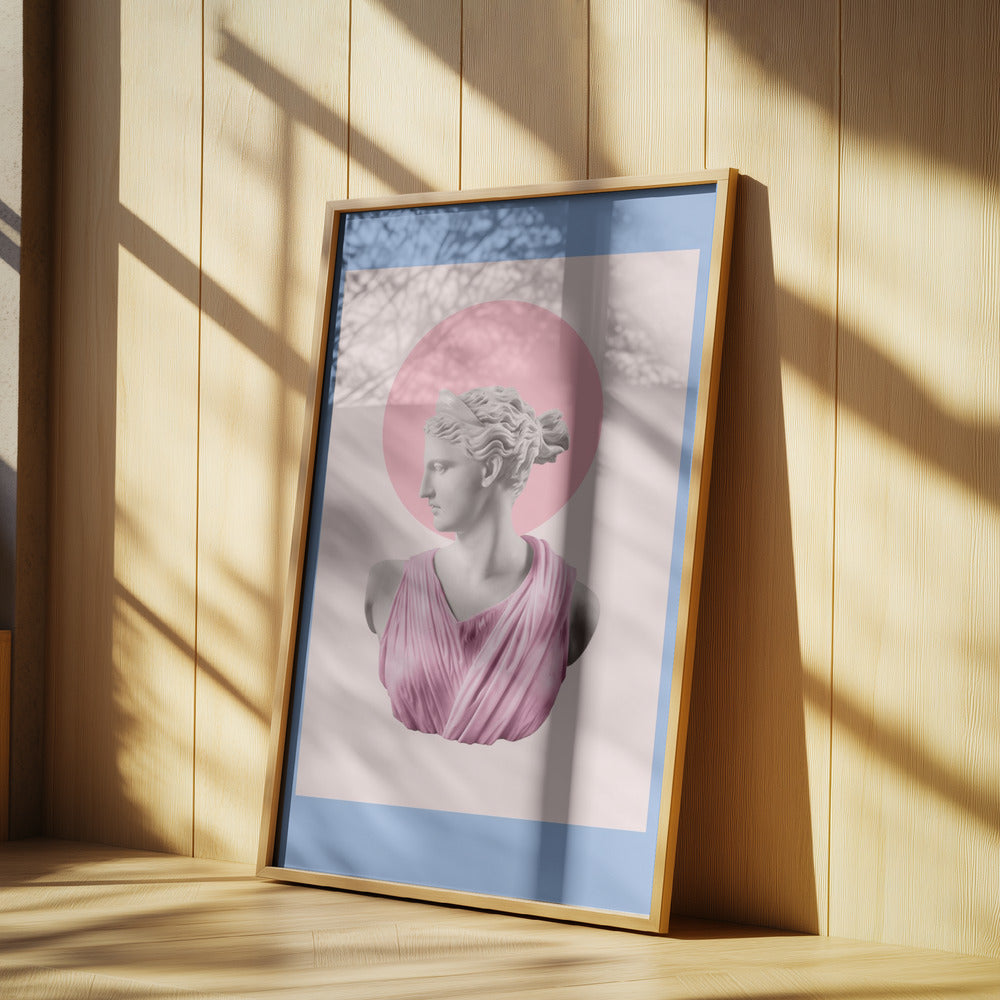 Artemispulverblårosa Ratioiso | Poster