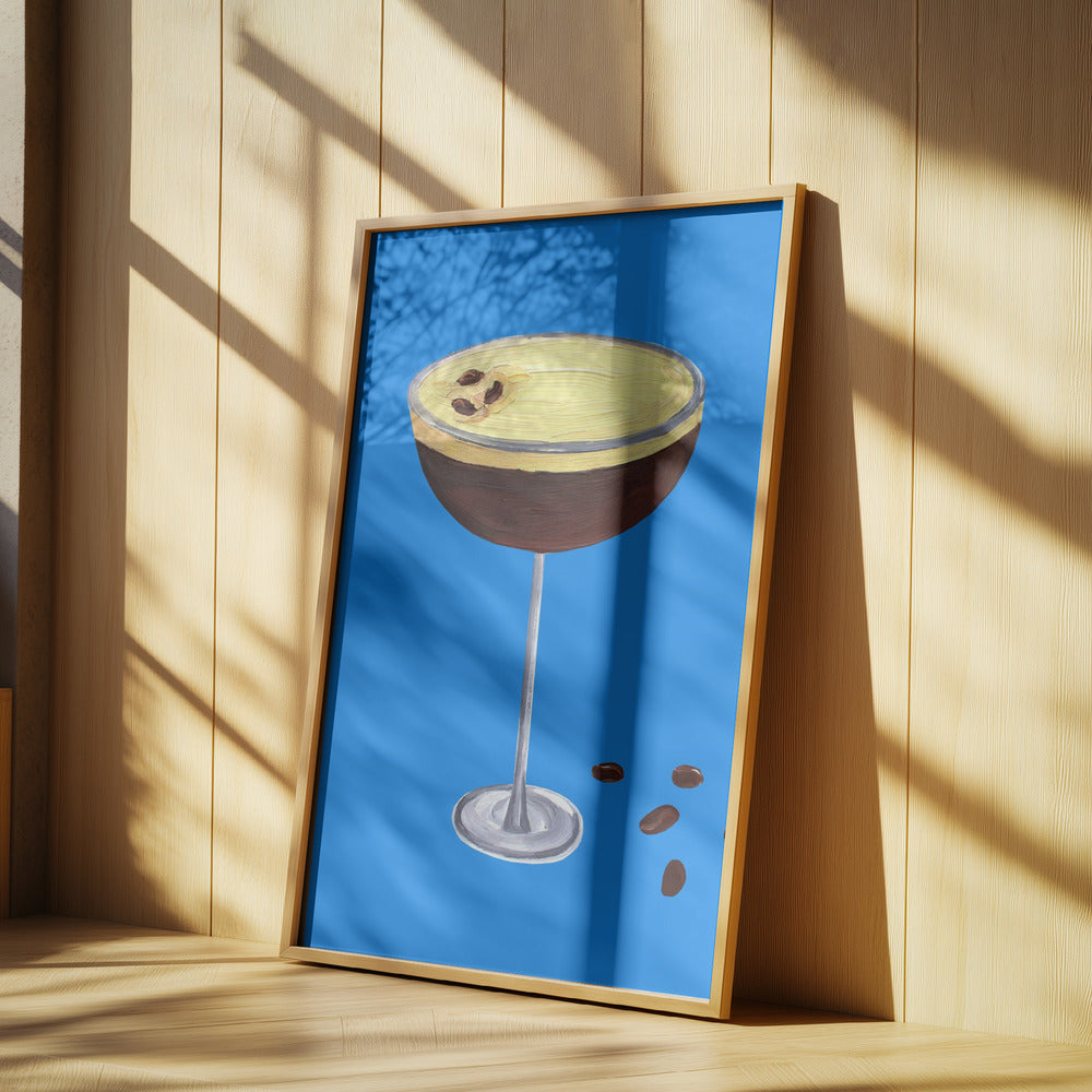 Espresso Martini Blue | Poster