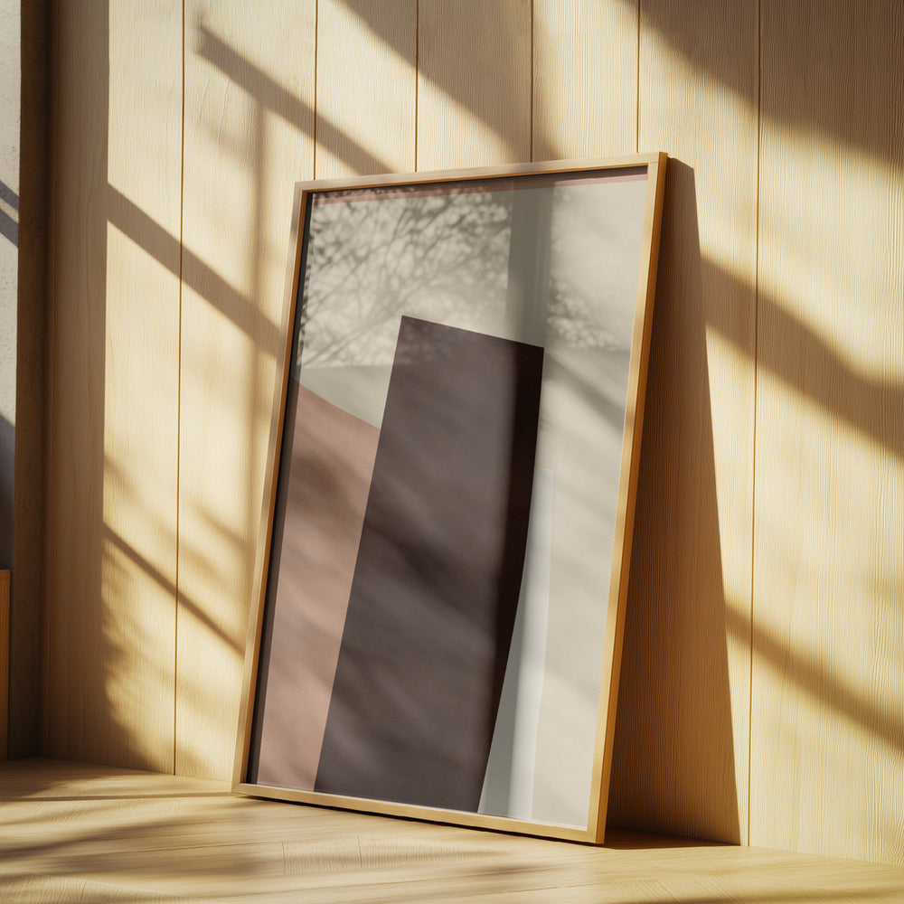 Geometric Shapes in Earthy Tones | Poster