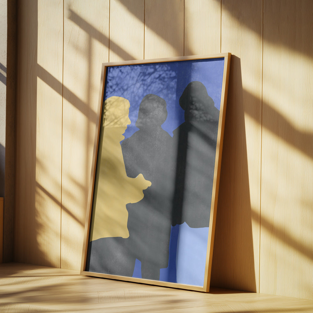 silhouettes of people | Poster