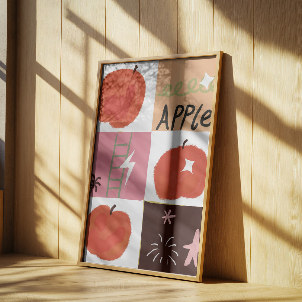 Apfel Poster - Kunstdruck | Poster - Kunstdruck