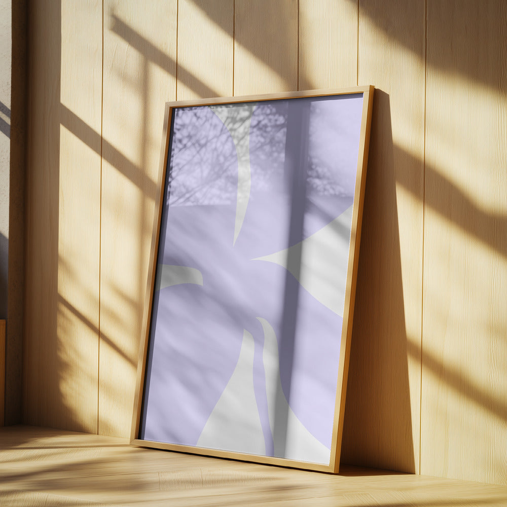 Lavender Bloom Twist | Poster