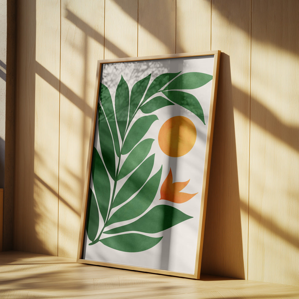 Tropisk skogssolnedgång | Poster