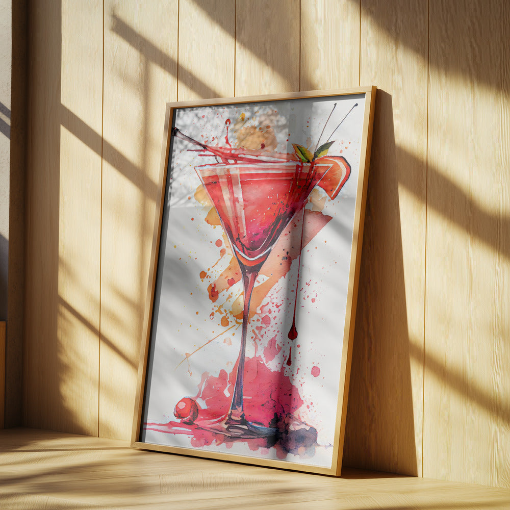 Drycker med cocktail | Poster