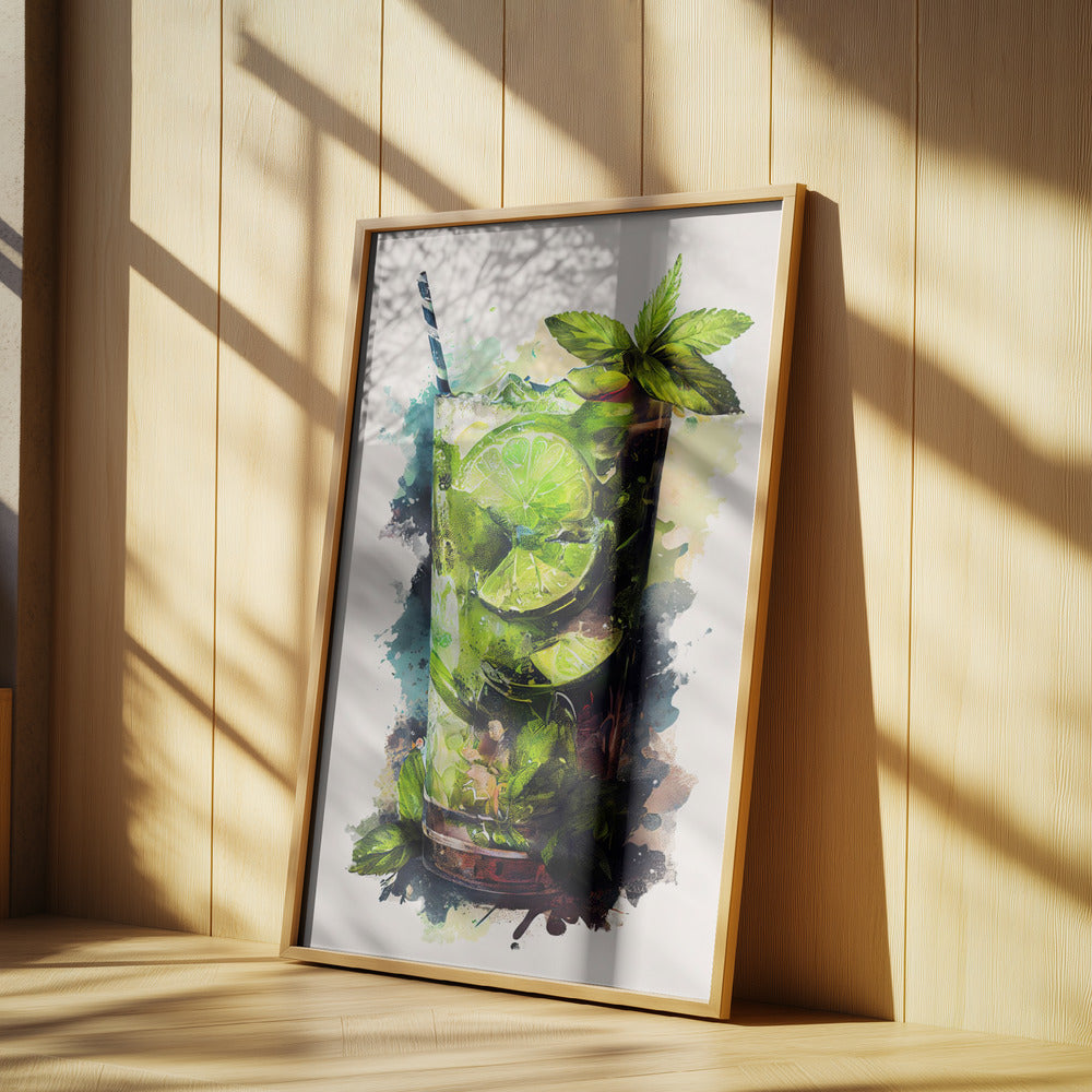 Drycker med cocktail | Poster