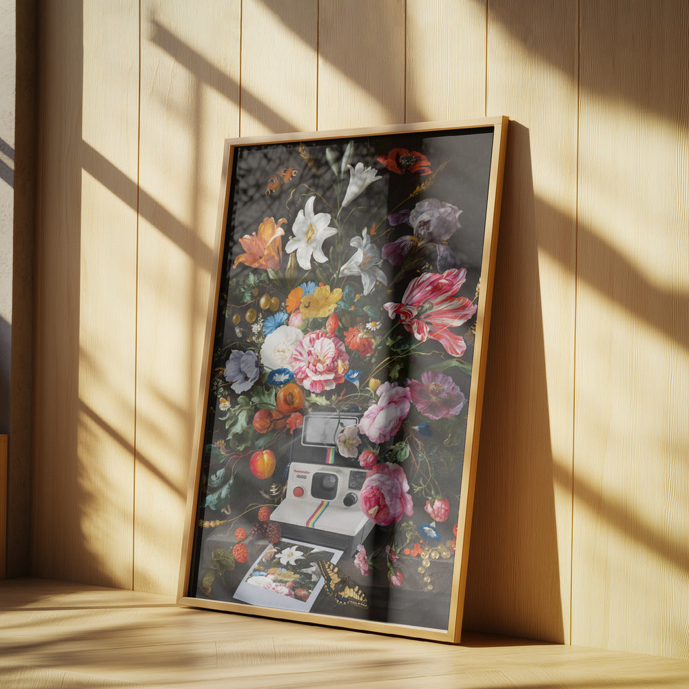 Blommig direktfoto | Poster