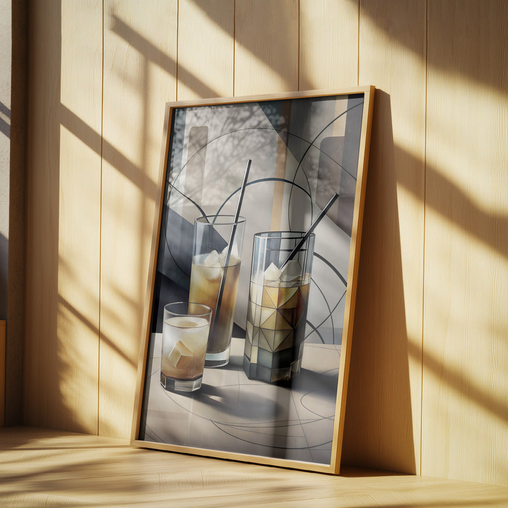 Kubistiska cocktails | Poster