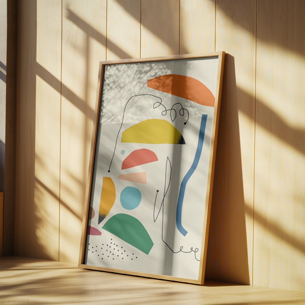 Ausdruck 2 | Poster - Kunstdruck