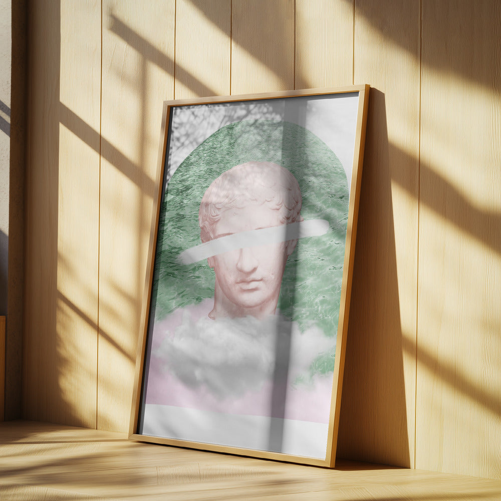 Forntida staty, surrealistisk, Ratio2x3 | Poster