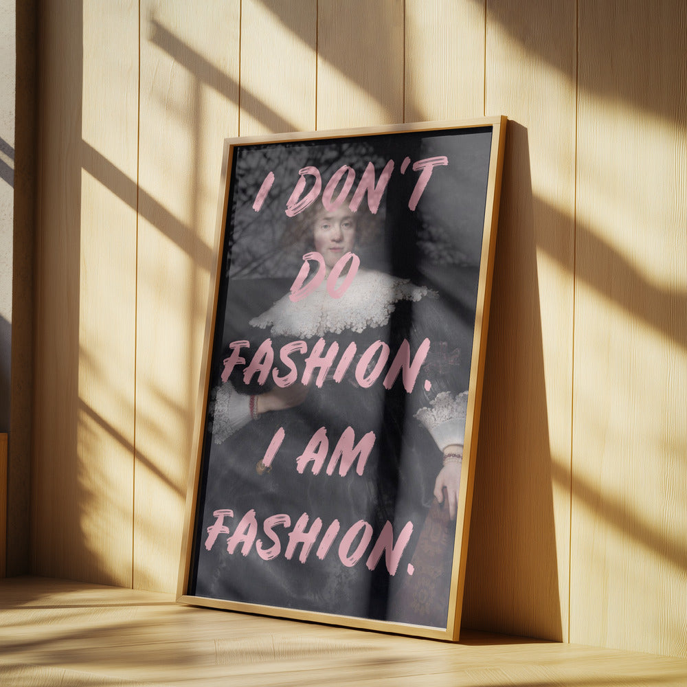 Iamfashionii Ratioiso | Affisch