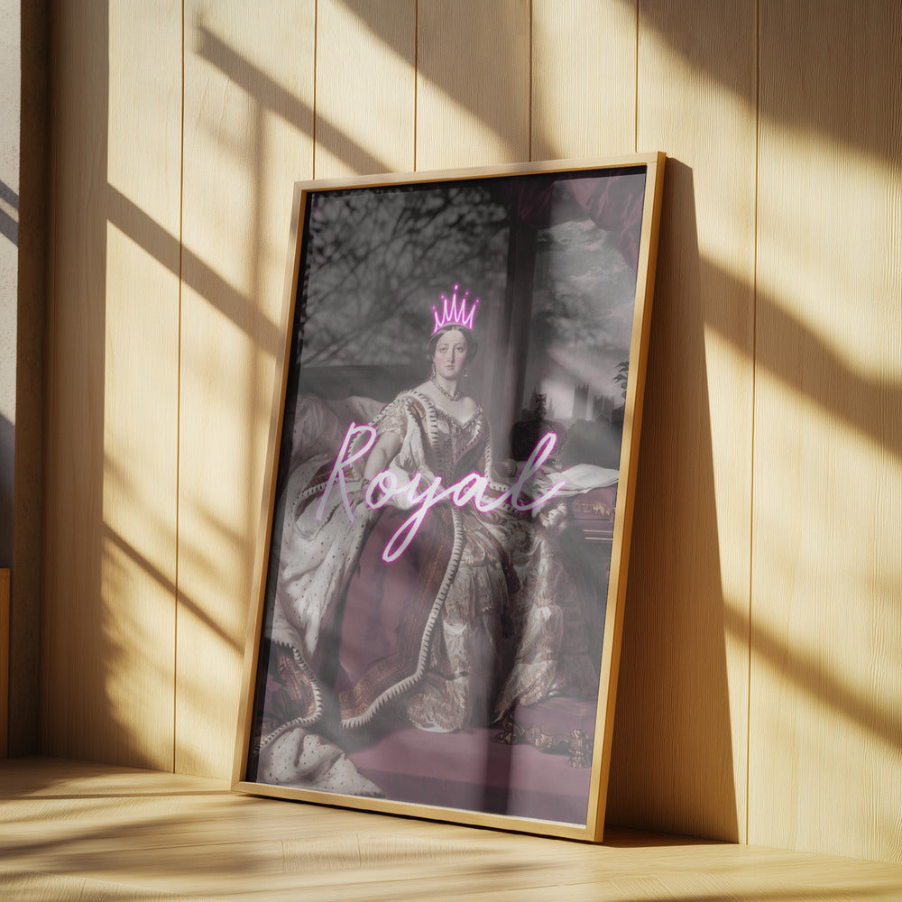 Queenvictoriaroyalneon Ratioiso | Poster