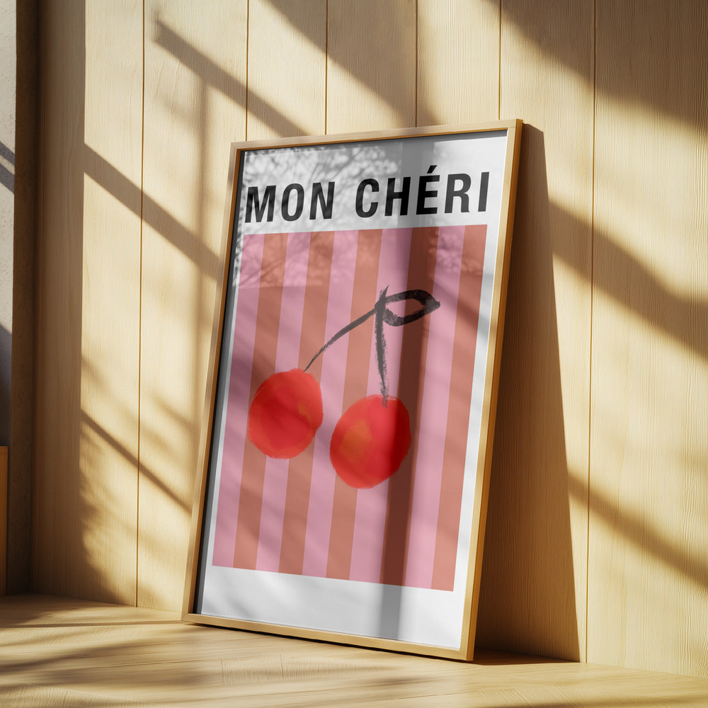 Gestreifte Kirschen Ratioiso | Poster