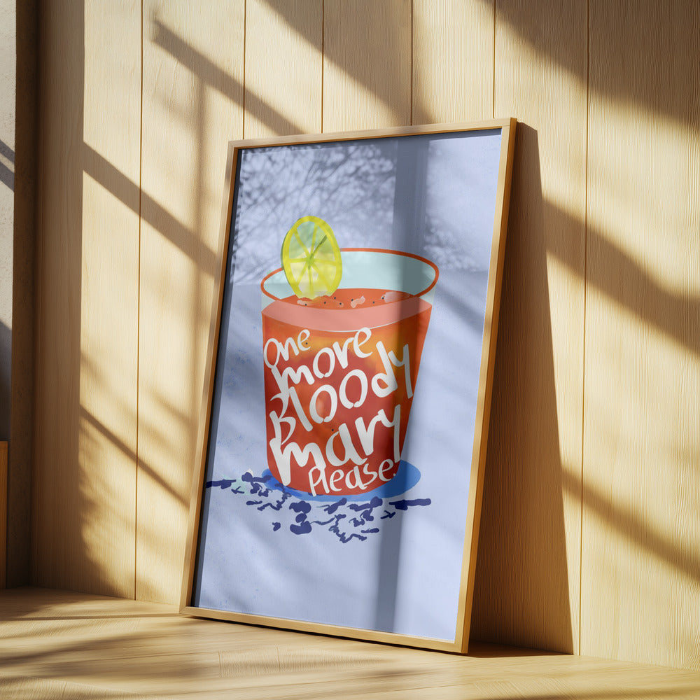 En Bloody Mary till, tack | Poster