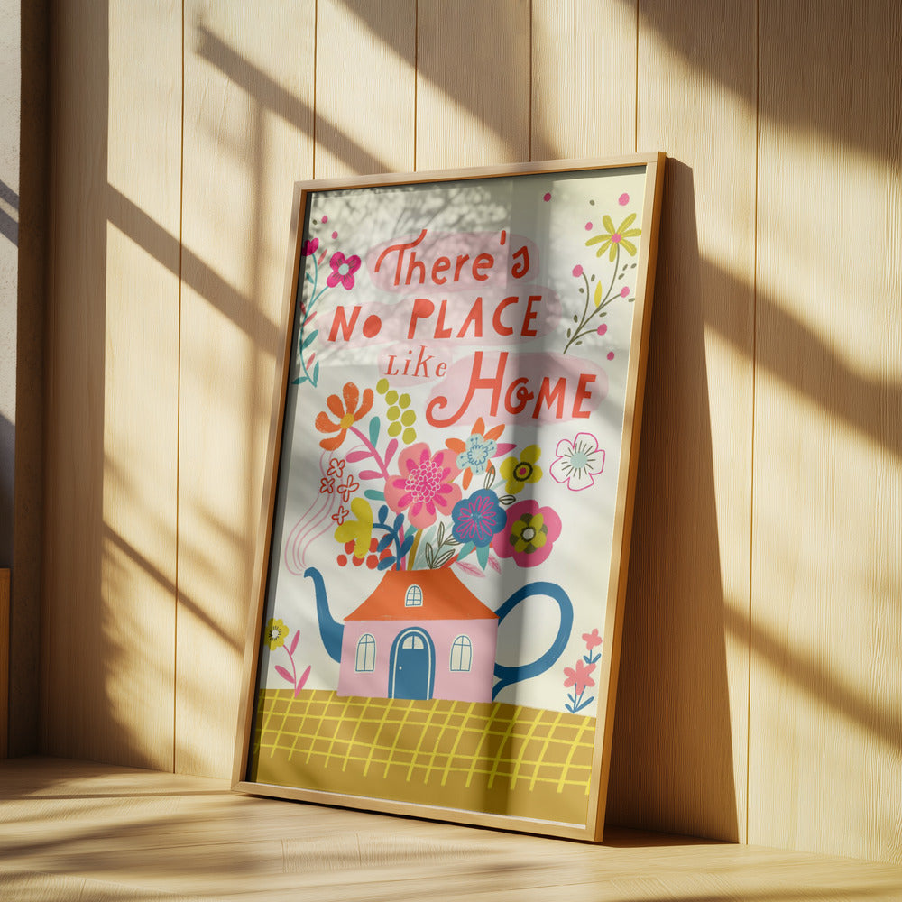 Whimsical Teapot House | Poster
