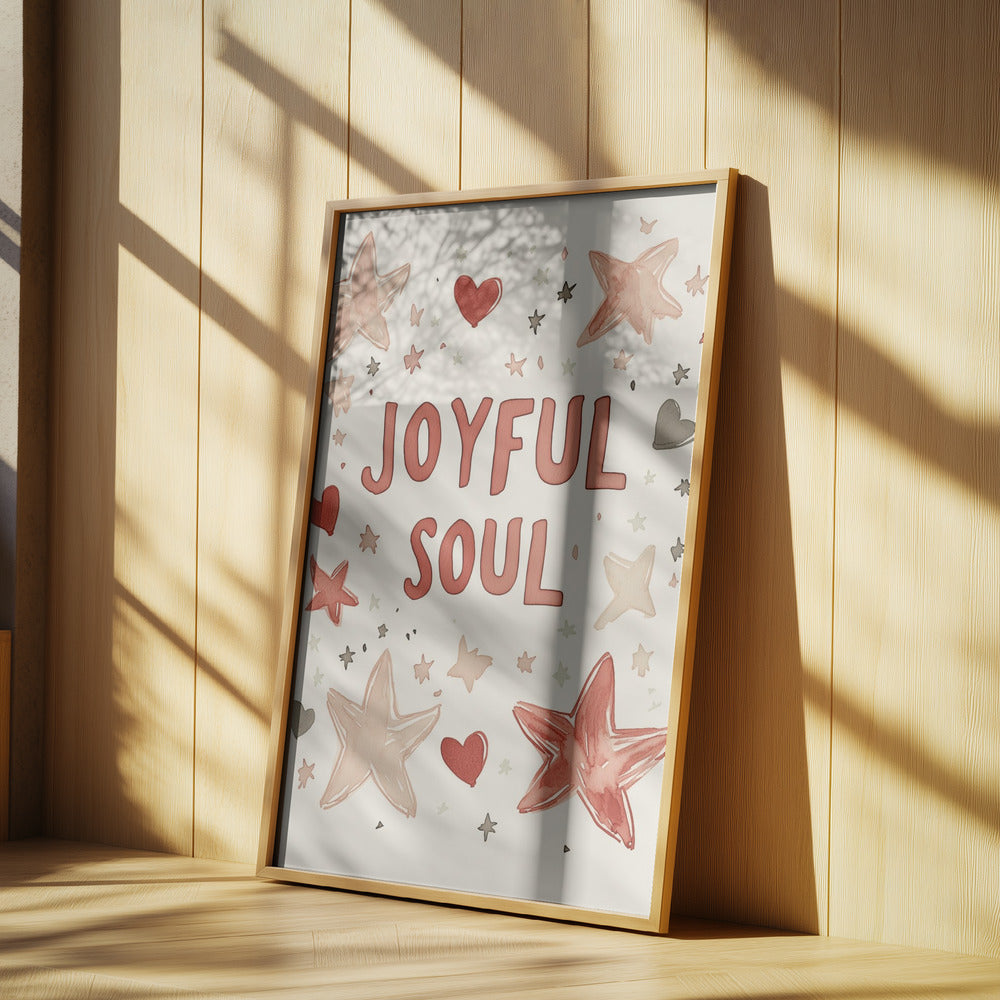 Fröhliche Seele | Poster - Kunstdruck