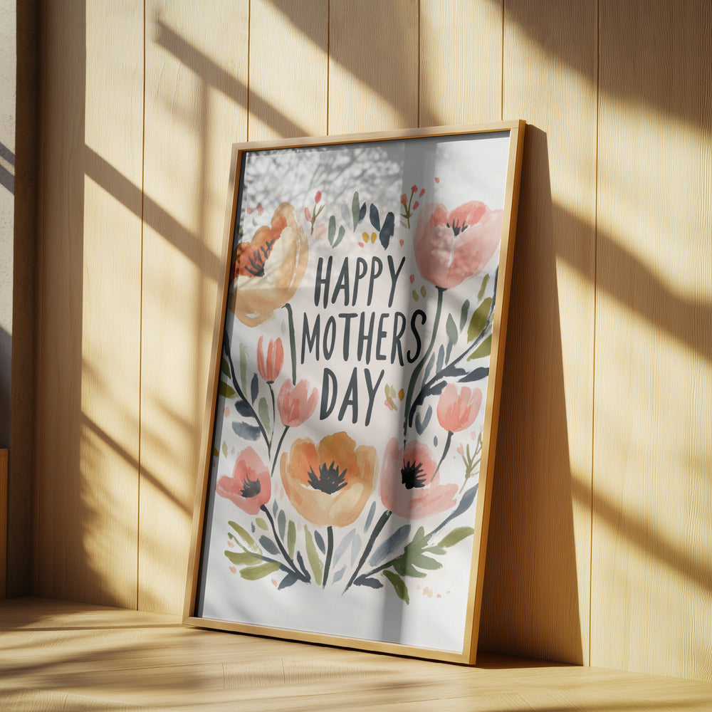 Alles Gute zum Muttertag | Poster - Kunstdruck