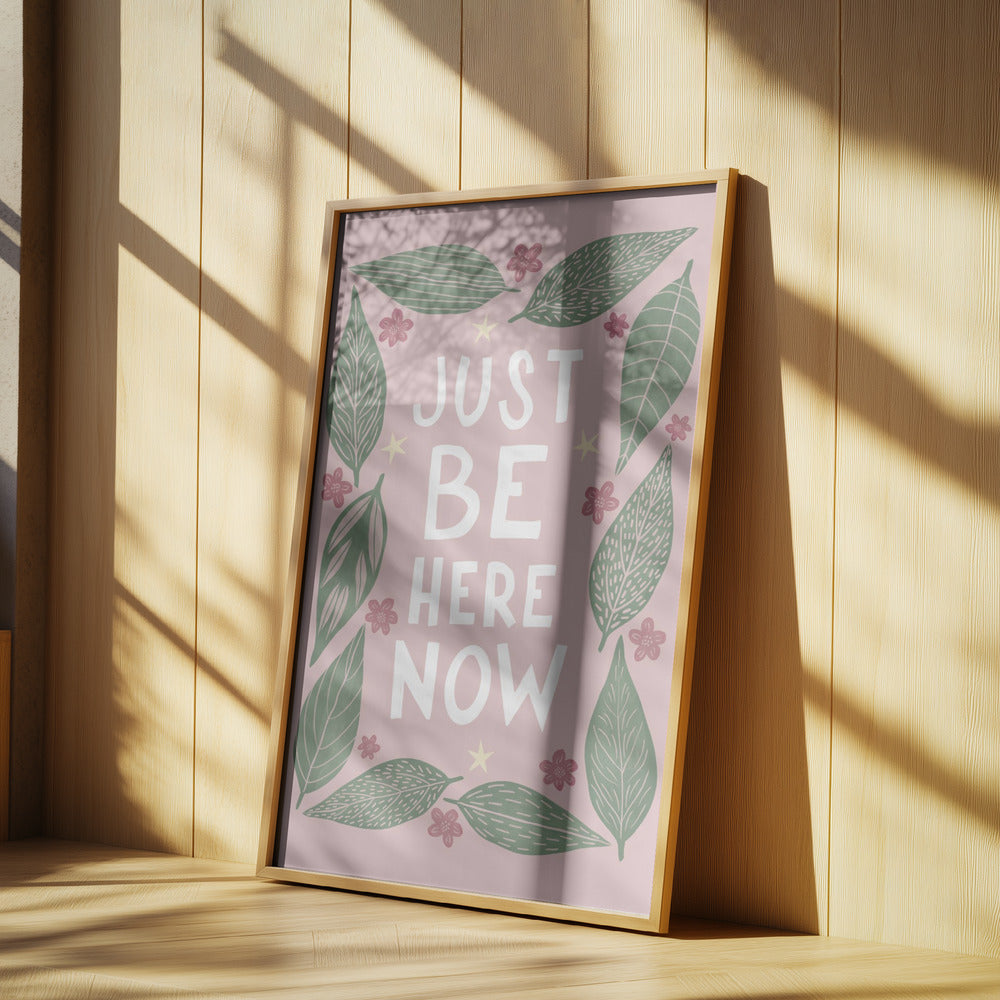 Sei jetzt einfach nah | Poster - Kunstdruck