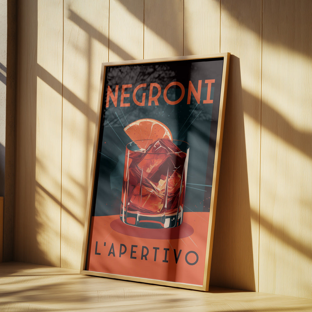 Negroni L'Apertivo | Poster