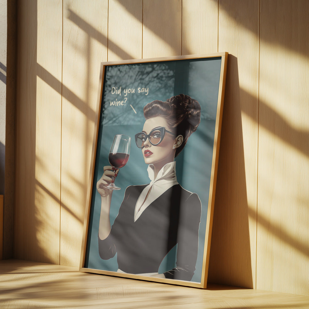 Sa du vin | Poster