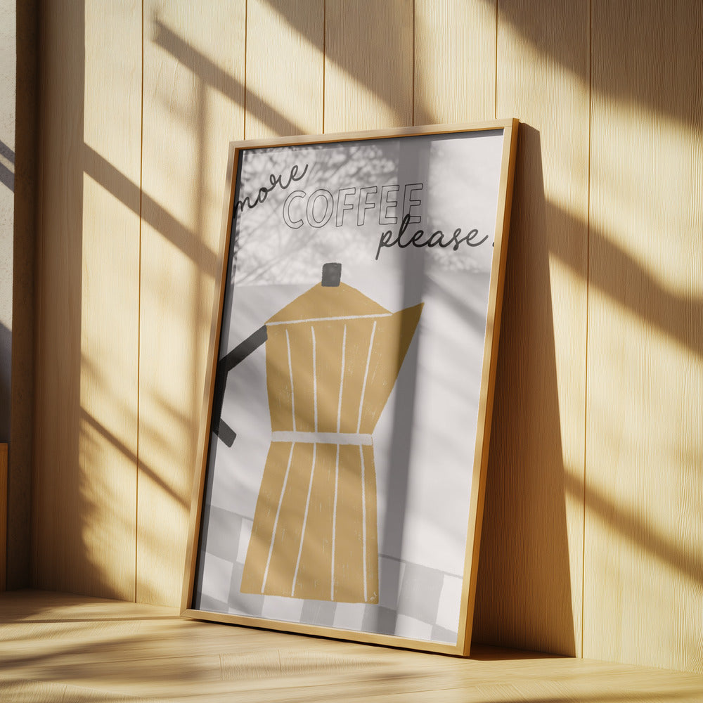 Mer kaffe | Poster