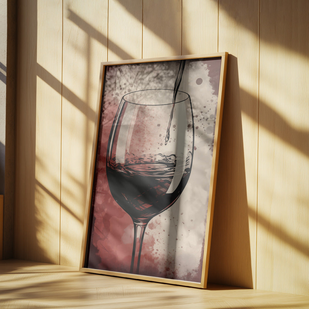 Rött Rött Vin Nr 5 | Poster