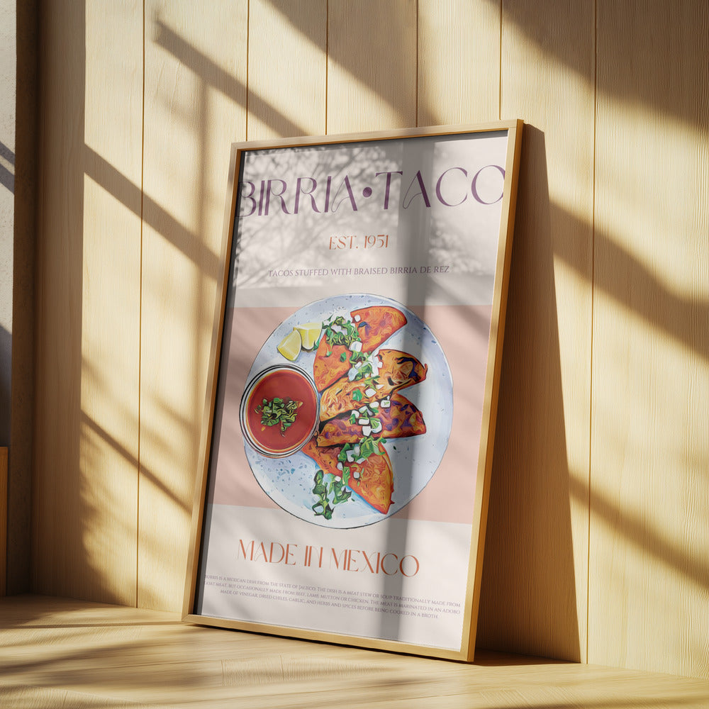 Läckra Birria-bitar | Poster