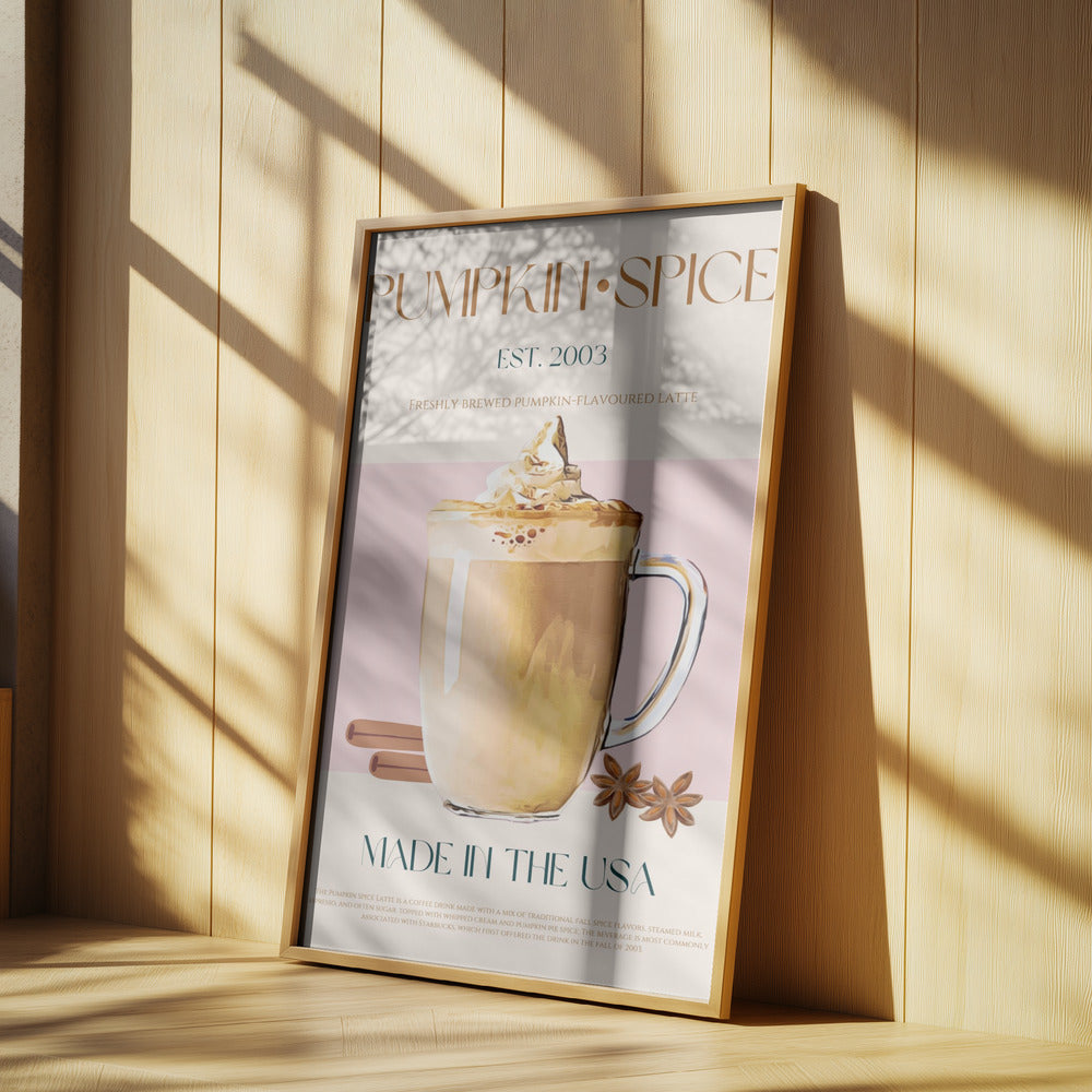 Herbst Latte Delight | Poster
