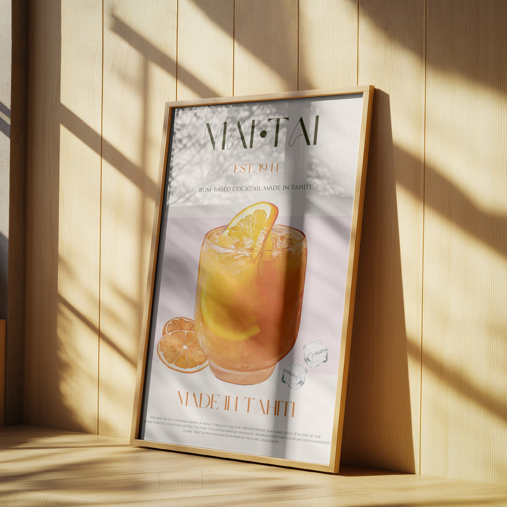 Apelsin Bliss-dryck | Poster