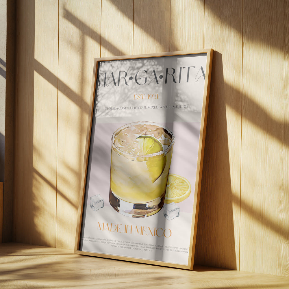 Margarita-tryck Cocktail | Poster