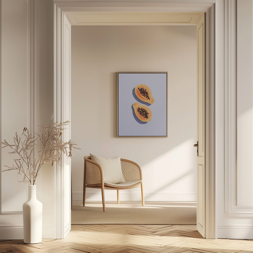 Papaya_2 | Plakater - Kunsttryk