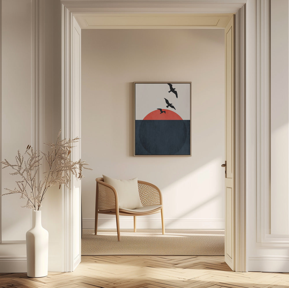 Sonnenuntergangsbrise | Poster