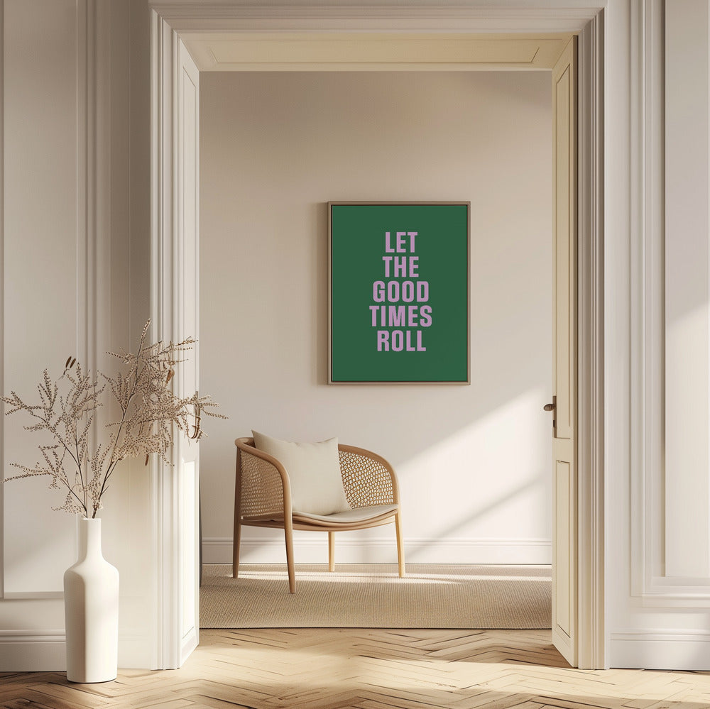 Gute Zeiten | Poster - Kunstdruck