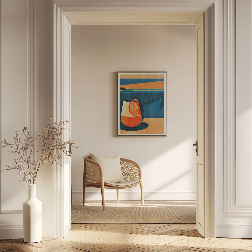 Negroni vid solnedgången | Poster