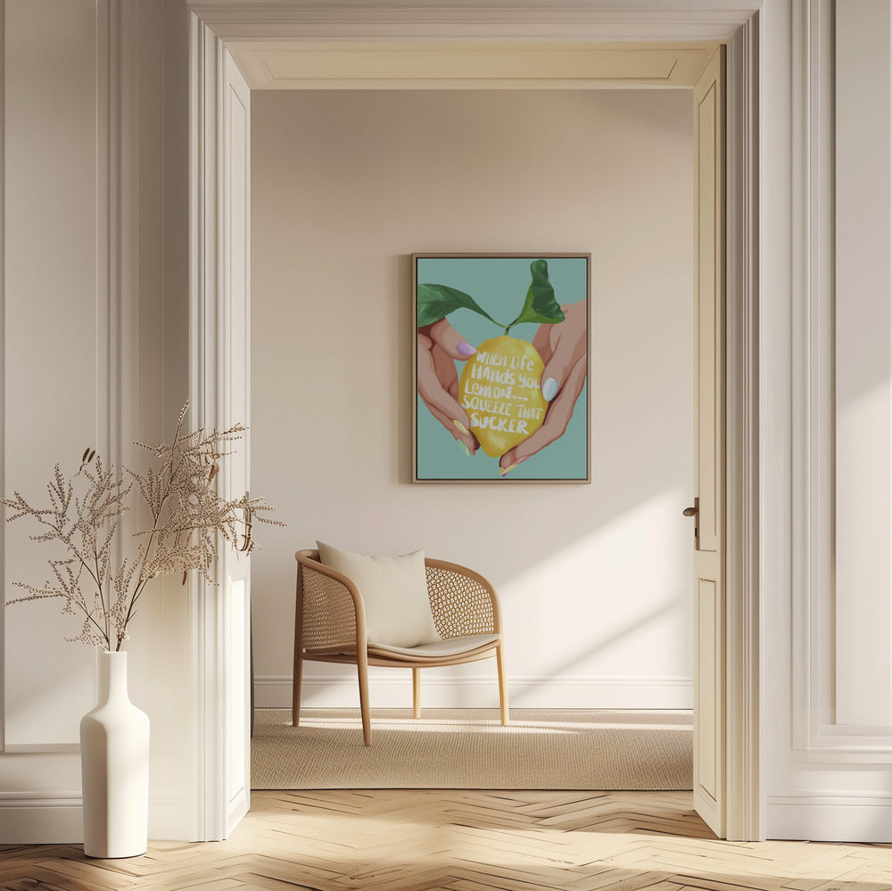 Pressa citronen | Poster