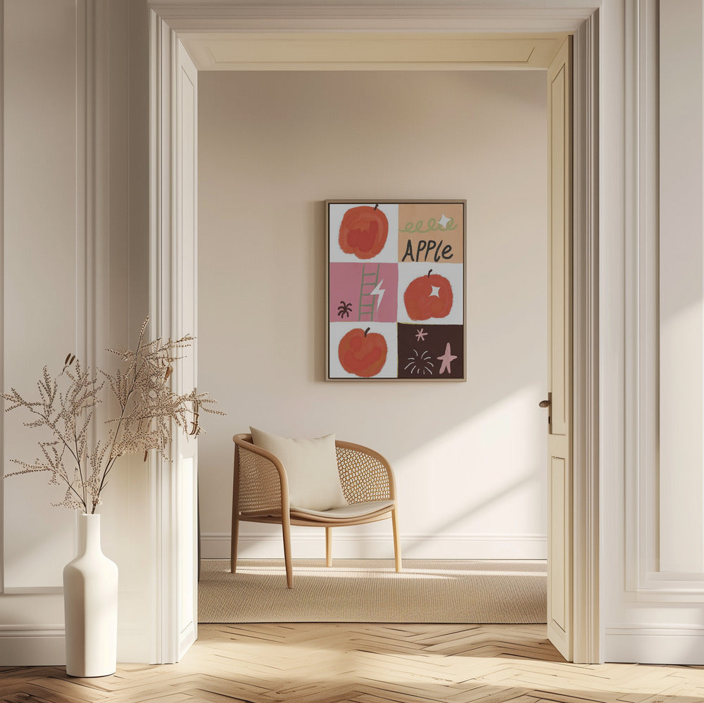 Apfel Poster - Kunstdruck | Poster - Kunstdruck