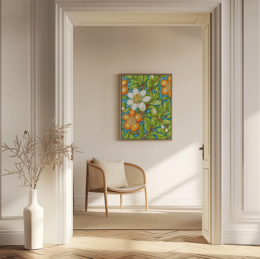 Apelsinblomma Natur Växt | Poster