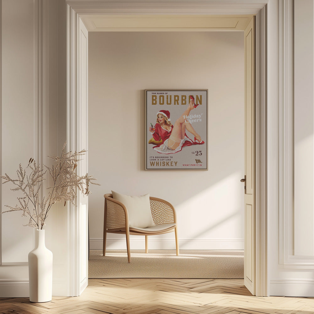 Babes of Bourbon Vol 25 Julstämning Pinup | Poster