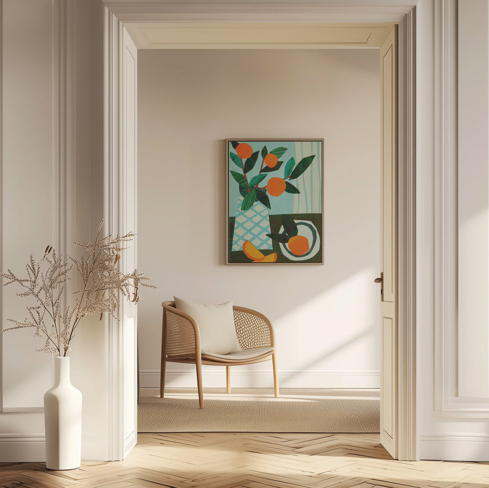 Citrusmorgonstilleben II | Poster