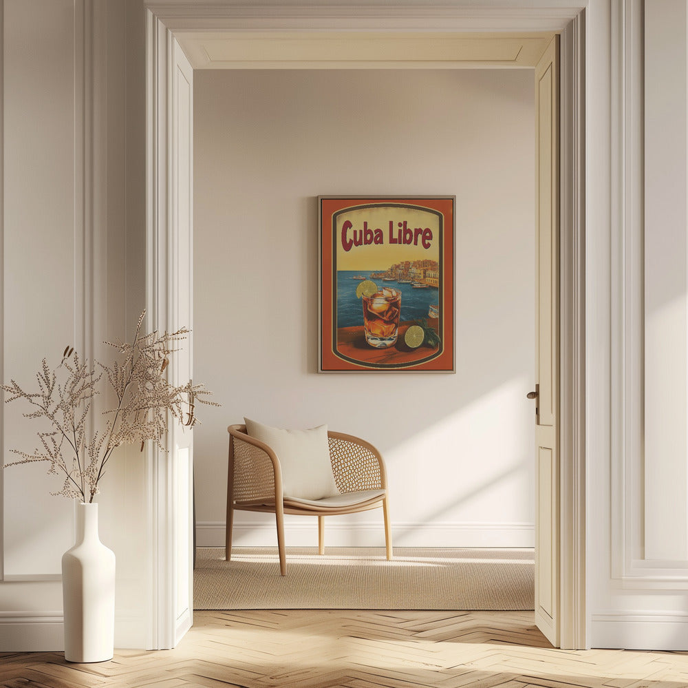 Cuba Libre Vintage Reklam | Affisch
